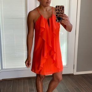 Orange dress